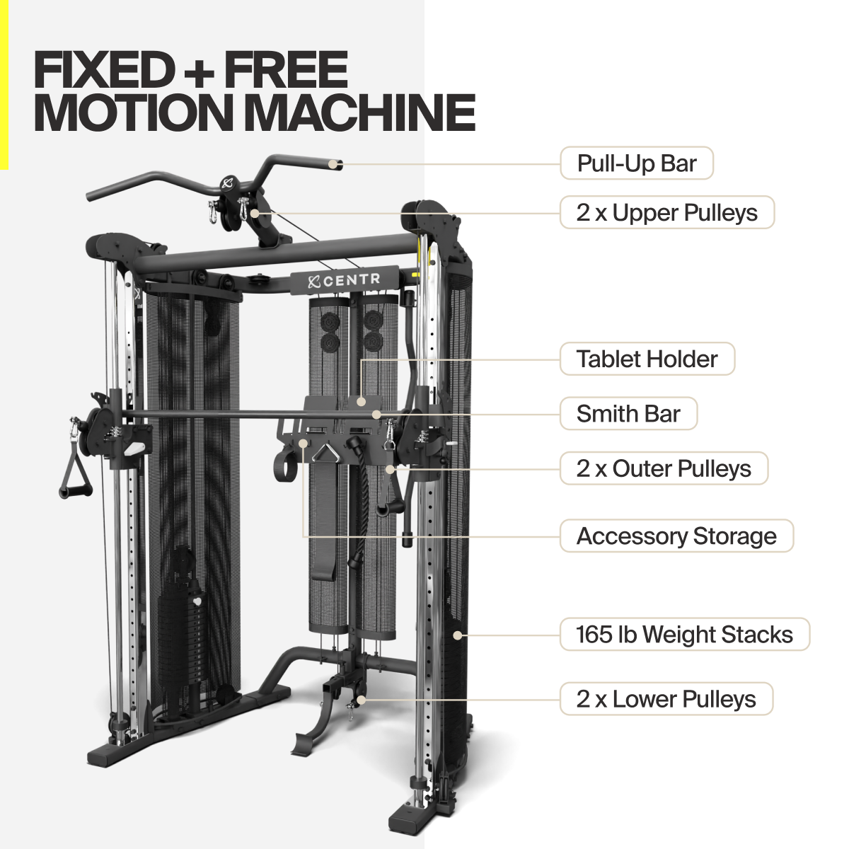 Inspire SF6 Smith Functional Trainer - Package