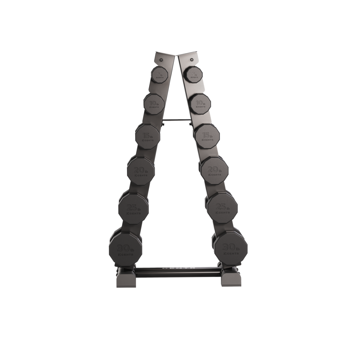 Dumbbell Tower with 12-Piece Dumbbell Set 4 - 14 kg | 92 kg with A-Frame Rack