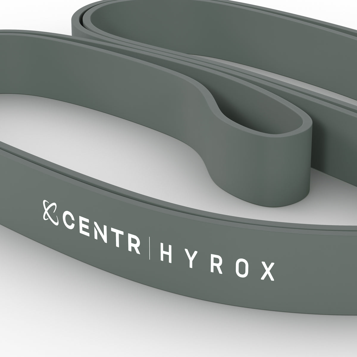 Centr x HYROX resistance band Cool Gray 11C 65-175 lb - view 3