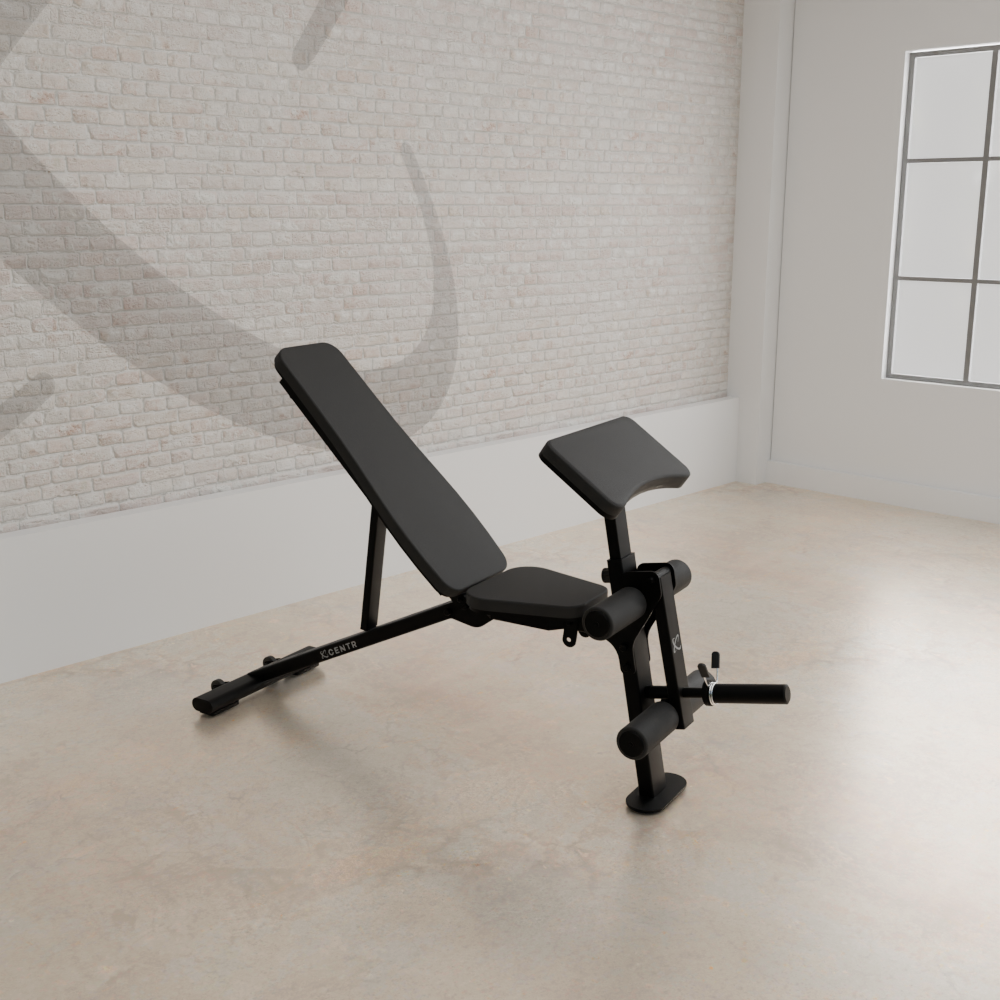 FID6.1 Flat, Incline, Decline Weight Bench With Attachments