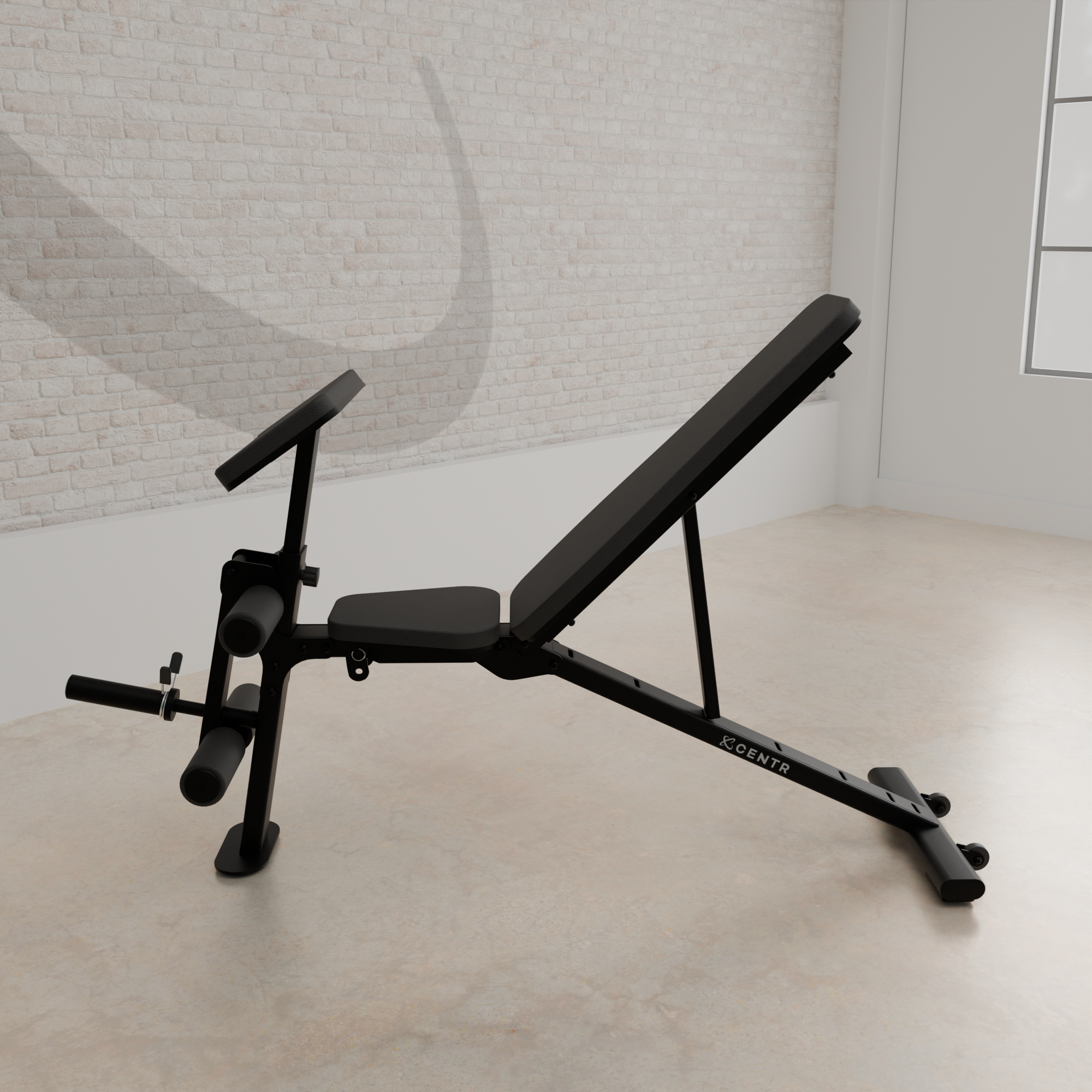 FID6.1 Flat, Incline, Decline Weight Bench With Attachments