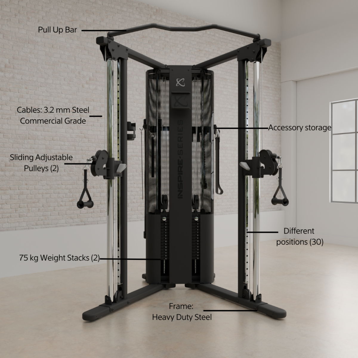 INSPIRE FT1 PRO FUNCTIONAL TRAINER