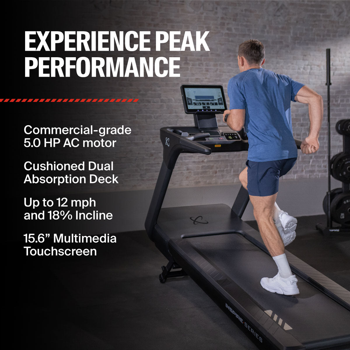 Inspire Series T7S treadmill
