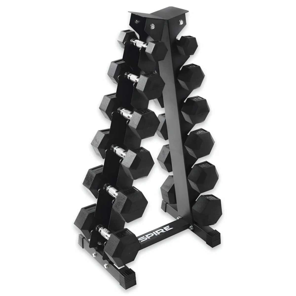Vertical Dumbbell Rack for 6 Pairs – Space-Saving & Durable