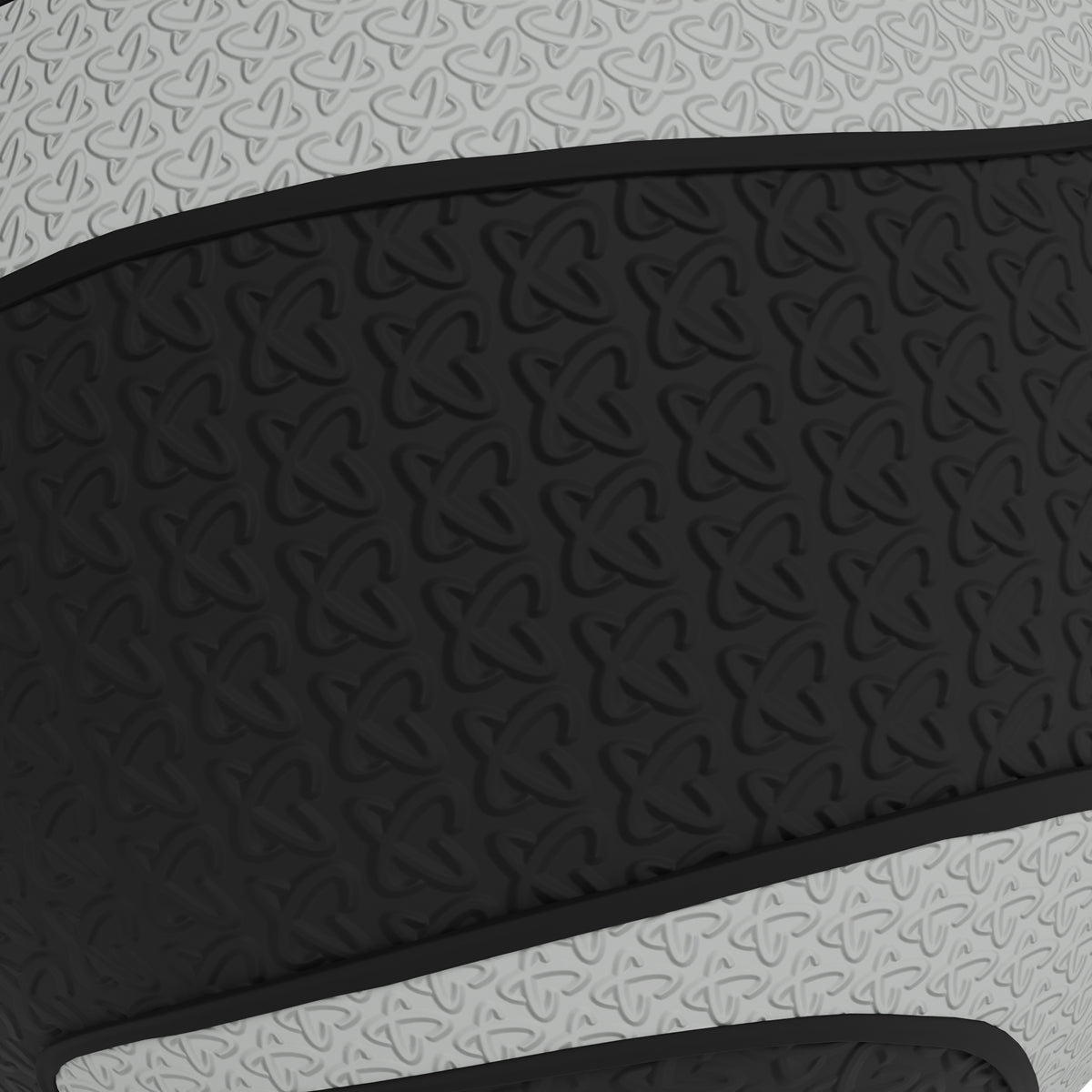 Textured rubber surface of the Centr x HYROX slam ball