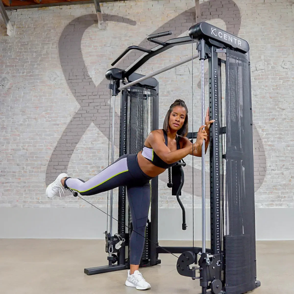 Centr 3 Home Gym Functional Trainer med Selectorized Smith Bar
