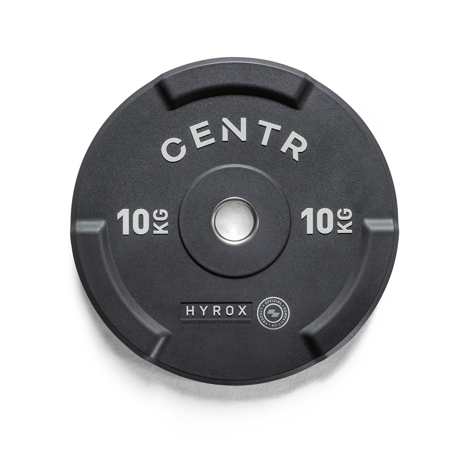 Centr x Hyrox Interlocking Bumper Plate 10kg - Centrcentrllc