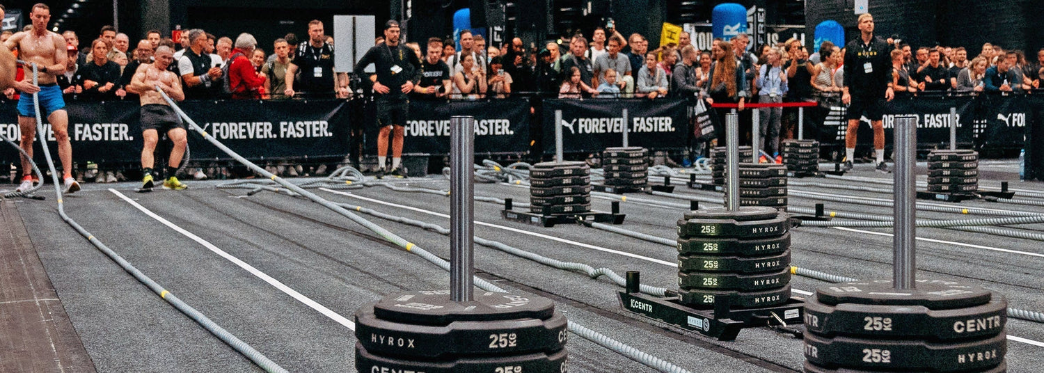 Build your HYROX gym setup: the complete HYROX equipment bundle lineup from Centr x HYROX