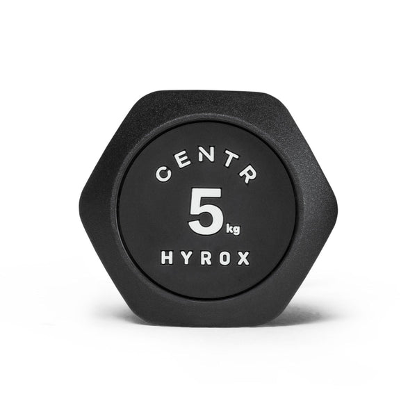 CENTR x HYROX 5 kg Urethane Dumbbell