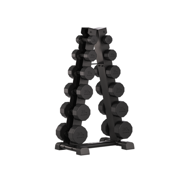 Dumbbell Toren met 12-delige Dumbbell Set 4 - 14 kg | 92 kg met A-Frame Rek