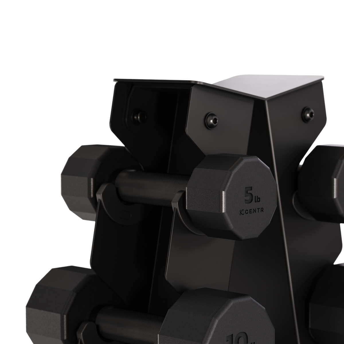Dumbbell Tower with 12-Piece Dumbbell Set 4 - 14 kg | 92 kg with A-Frame Rack