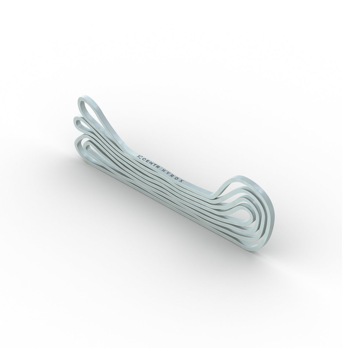 Centr x HYROX Perform Series latex resistance band - Light Grey - 15-35 lb - view 1