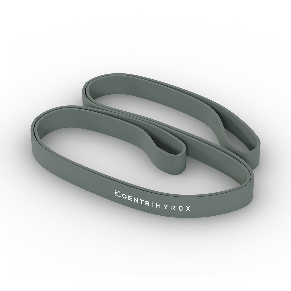 Centr x HYROX resistance band Cool Gray 11C 65-175 lb - view 2