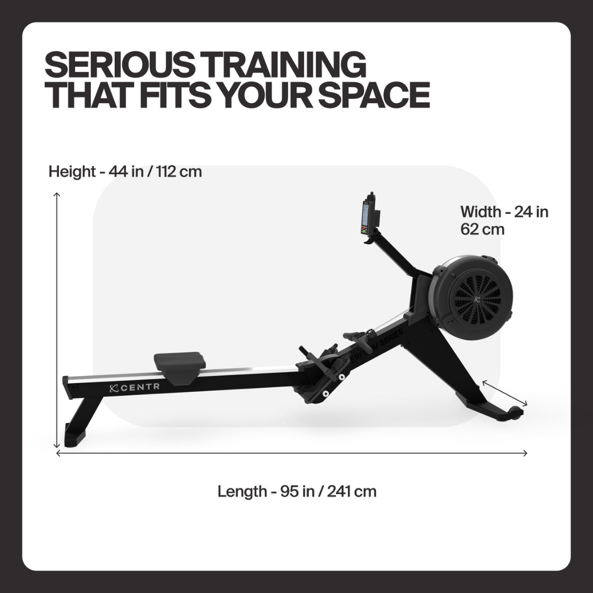 Centr Perform Series Rower