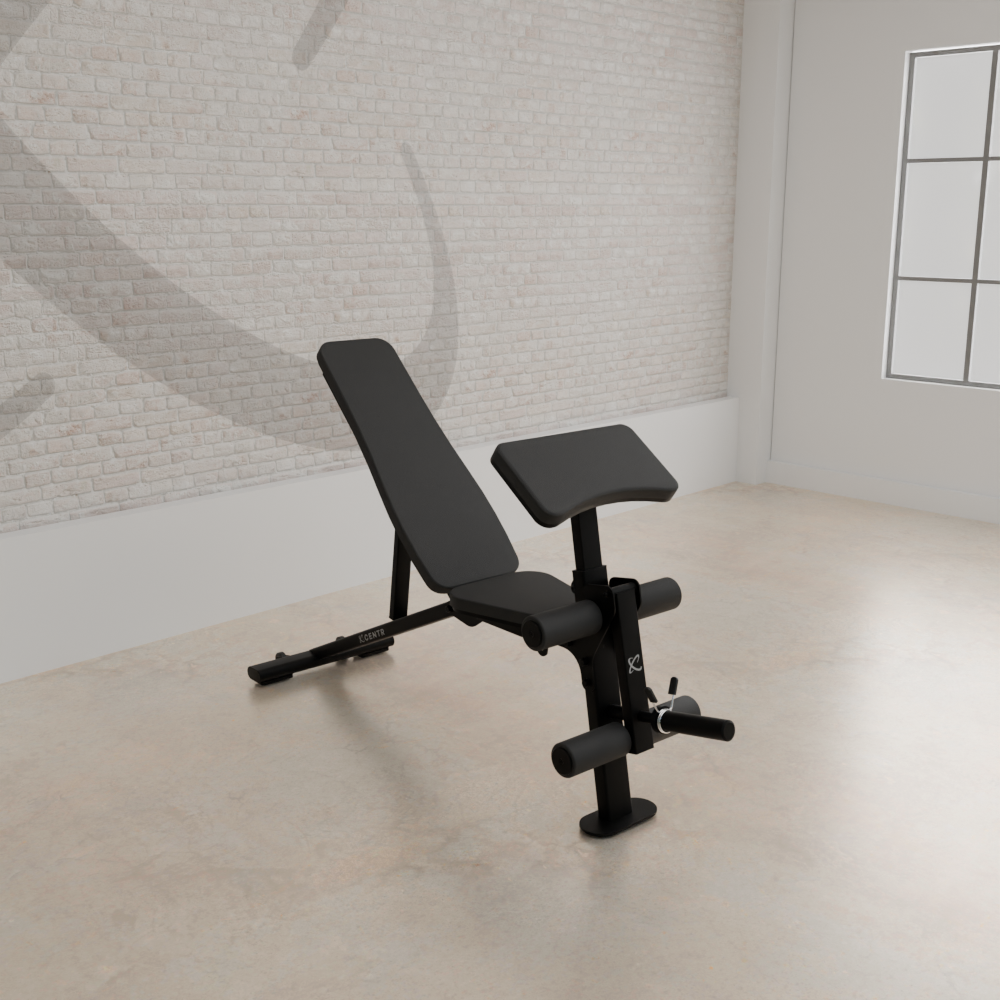 FID6.1 Flat, Incline, Decline Weight Bench With Attachments