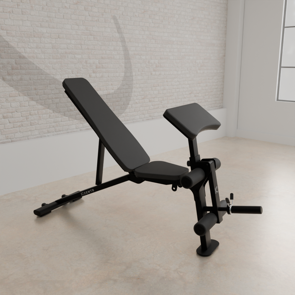 FID6.1 Flat, Incline, Decline Weight Bench With Attachments