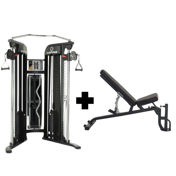 FT1 Functional Trainer with FT1 Adjustable Bench