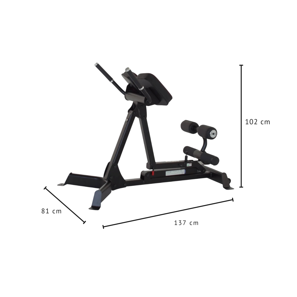 45/90 HYPEREXTENSION BENCH
