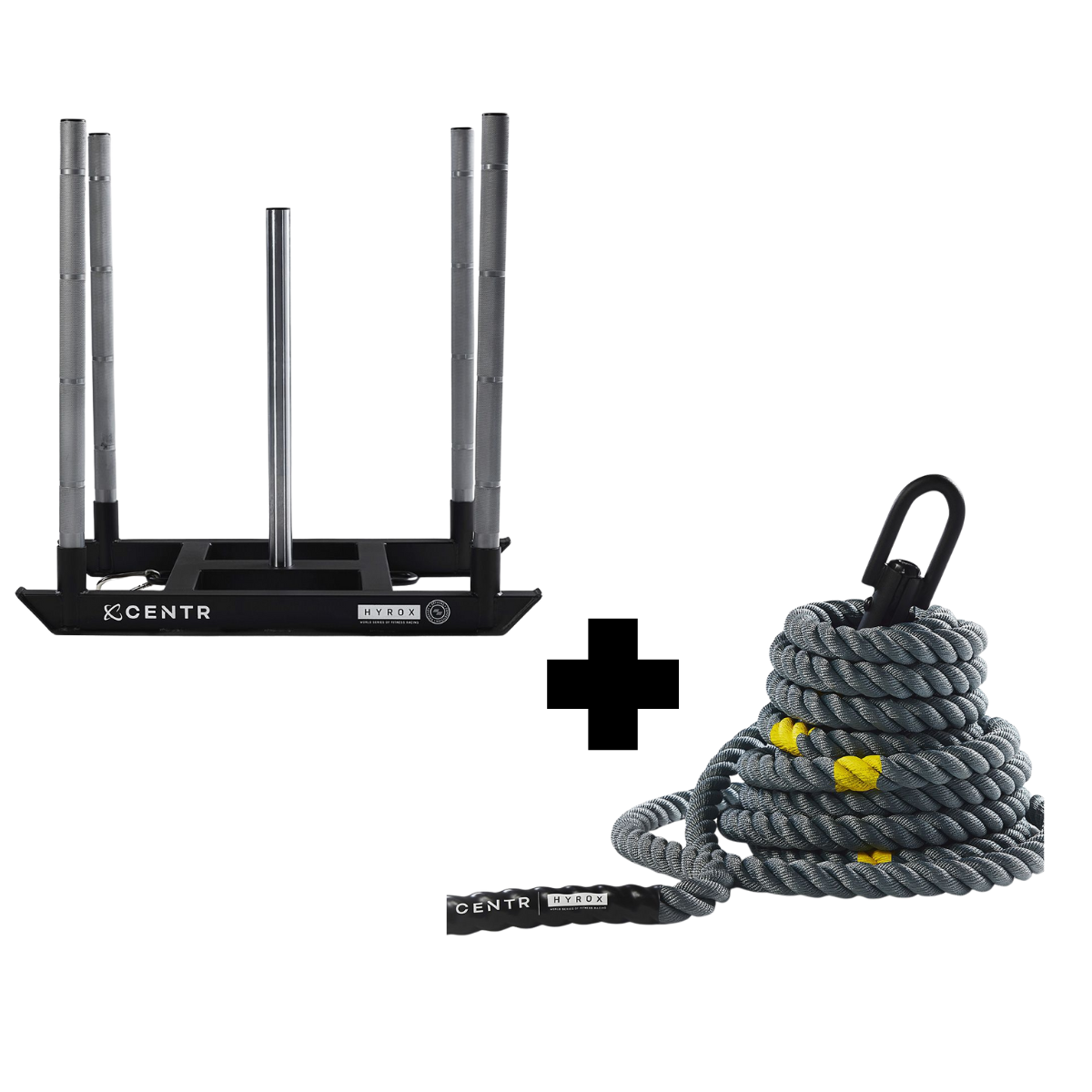 Hyrox Sled + Power Rope Bundle
