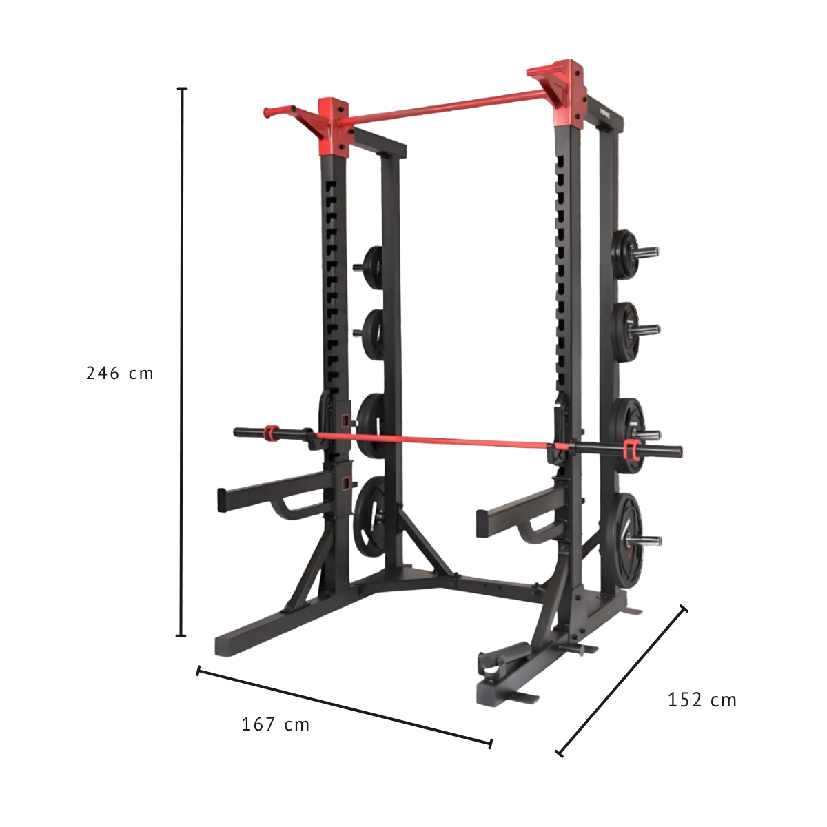 Inspire UCHR Ultimate Commercial Half Rack
