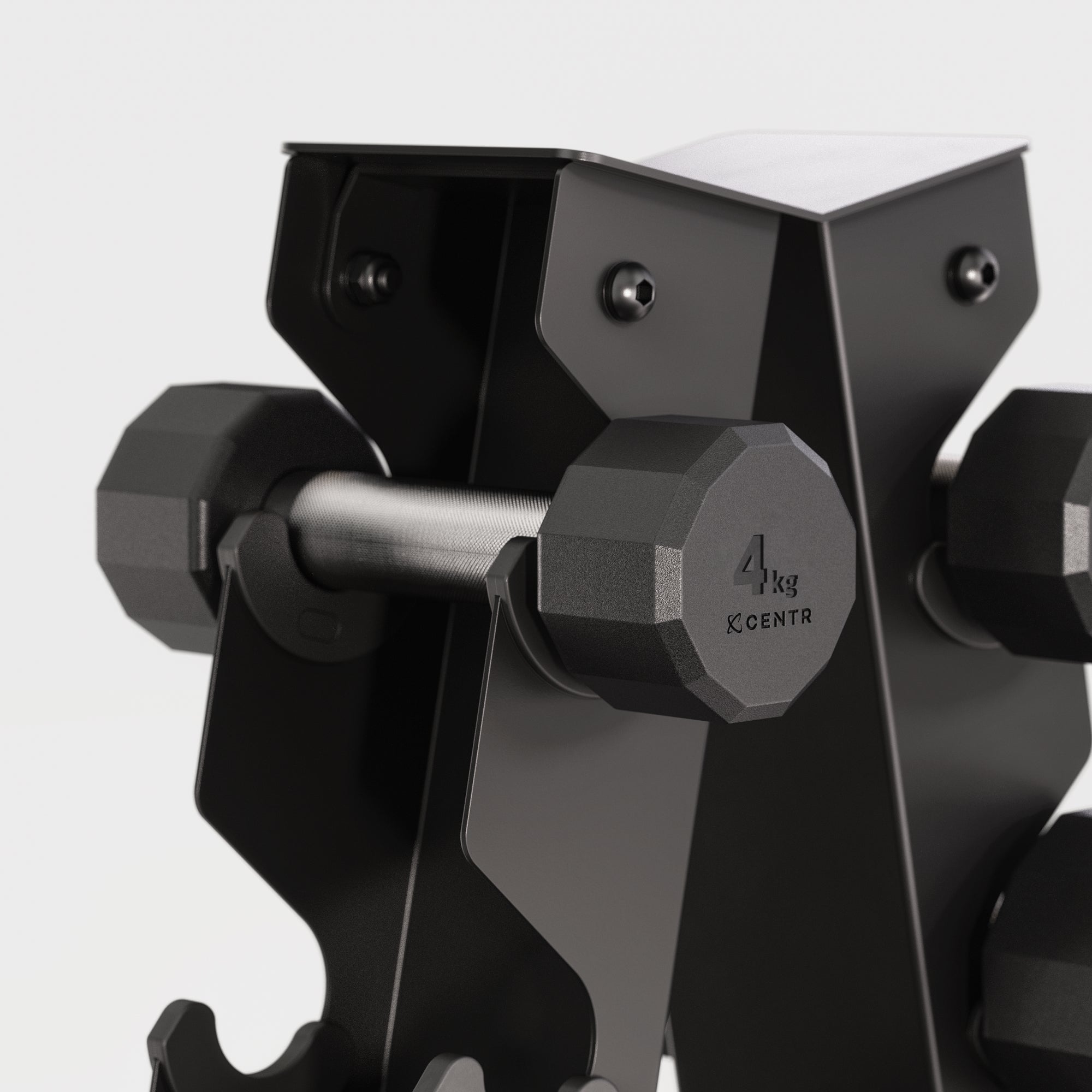 Dumbbell tower with dumbbellset
