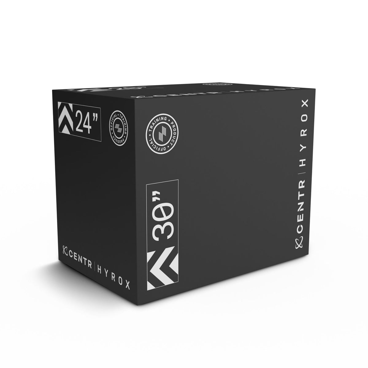 Centr x HYROX foam plyo box 50.8 × 61 × 76.2 cm, alternate front view