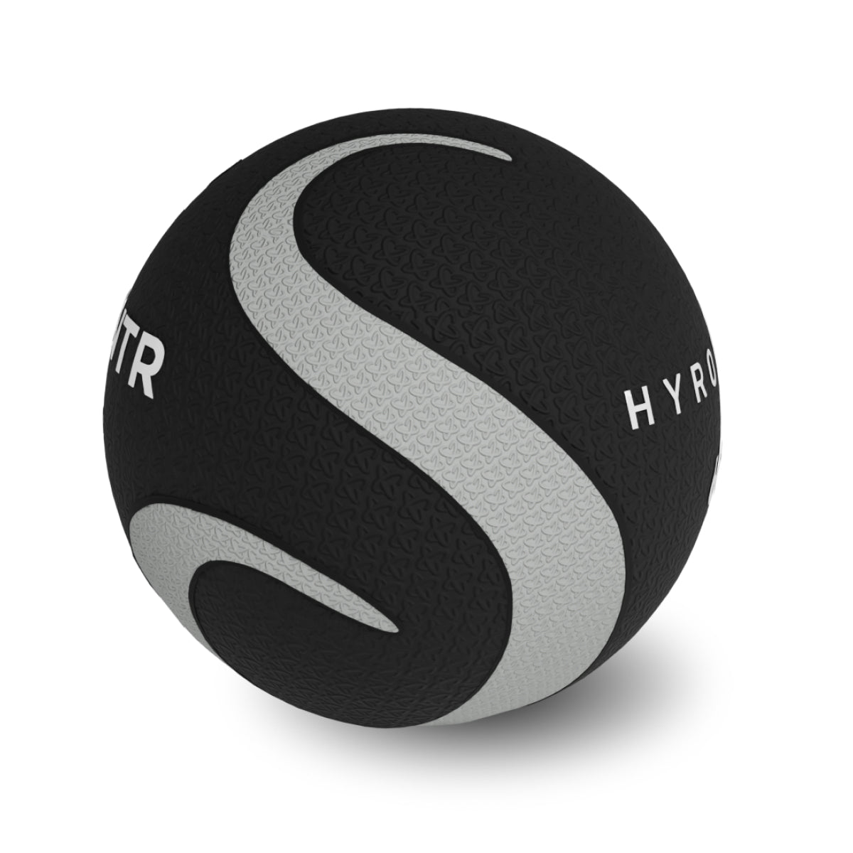 Centr x HYROX 3 kg slam ball, angled view
