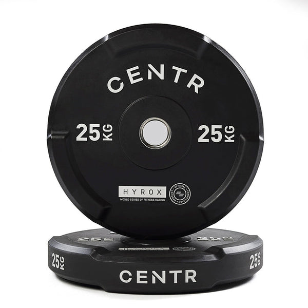 Centr x Hyrox Competition Edge Bumper Plate 25kg - Centrcentrllc