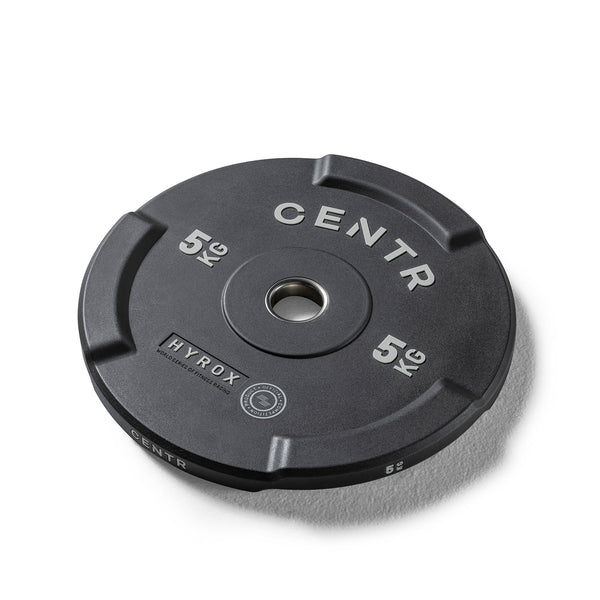 Centr x Hyrox Interlocking Bumper Plate 5kg - Centrcentrllc