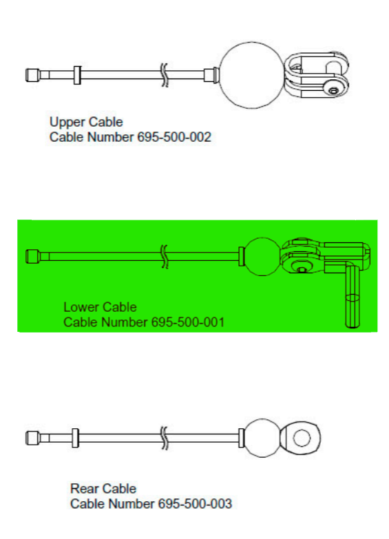 Inspire FT2 Lower Cable - Centrcentrllc