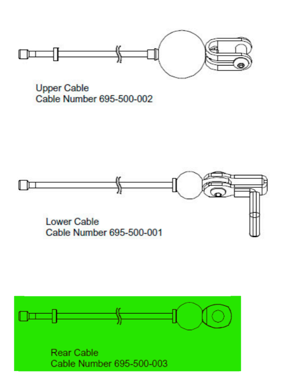 Inspire FT2 Rear Cable - Centrcentrllc