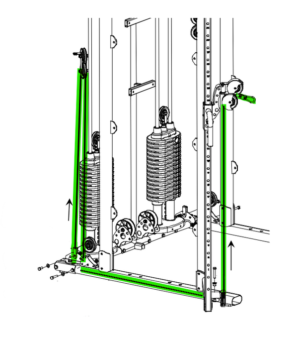 Inspire SCS Lower Cable - Centrcentrllc